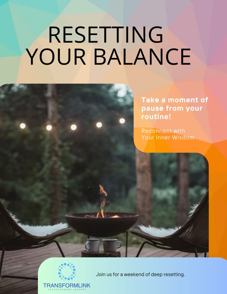 RESETTING YOUR BALANCE